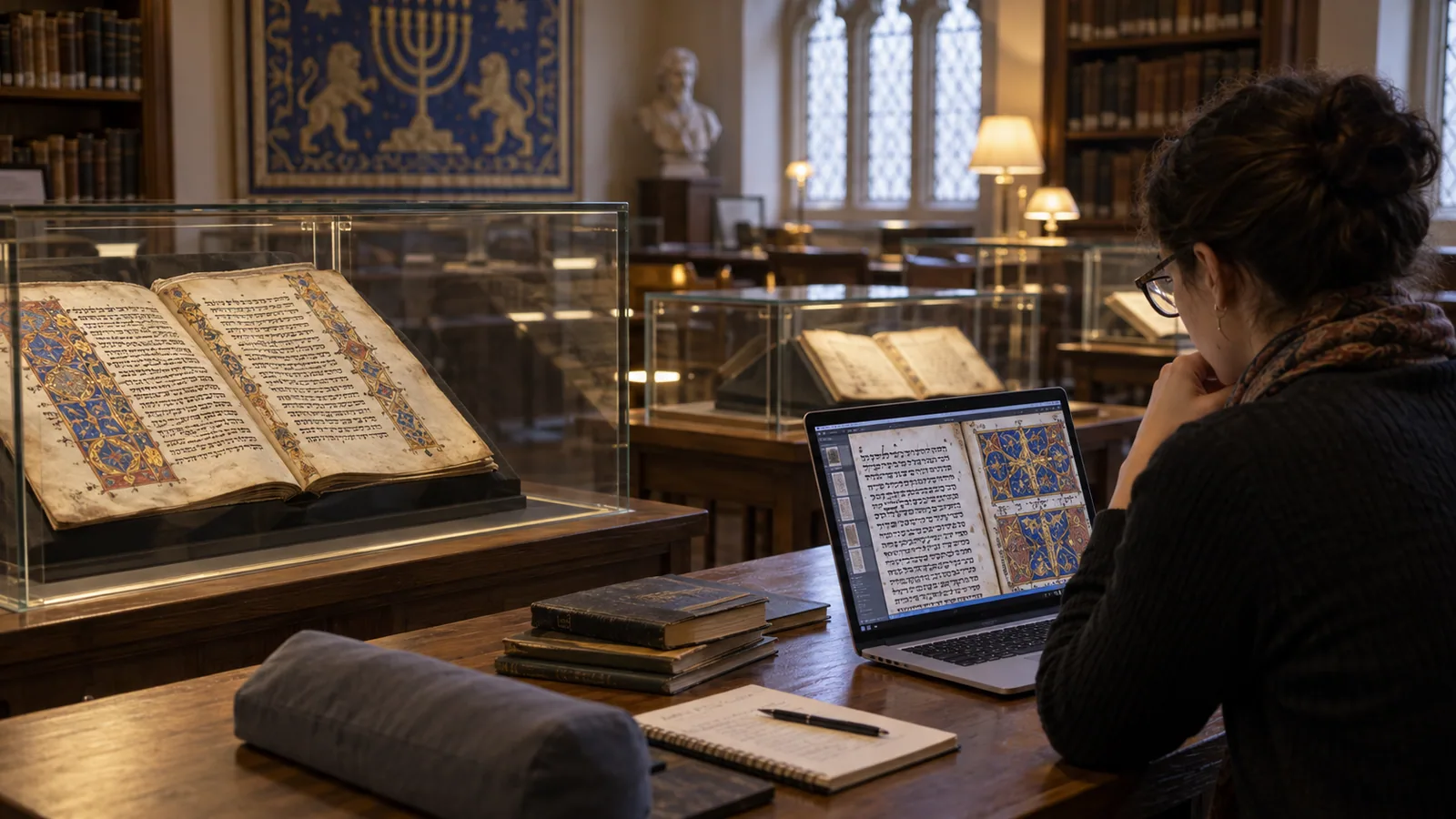 Visuel de l'article À la BnF, des manuscrits hébreux étudiés avec l’intelligence artificielle
