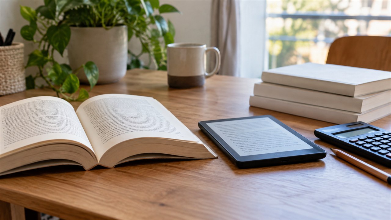 Illustration de l'article Amazon KDP à la rentrée 2026 : comparer le broché et l'ebook à partir des coûts et du public visé