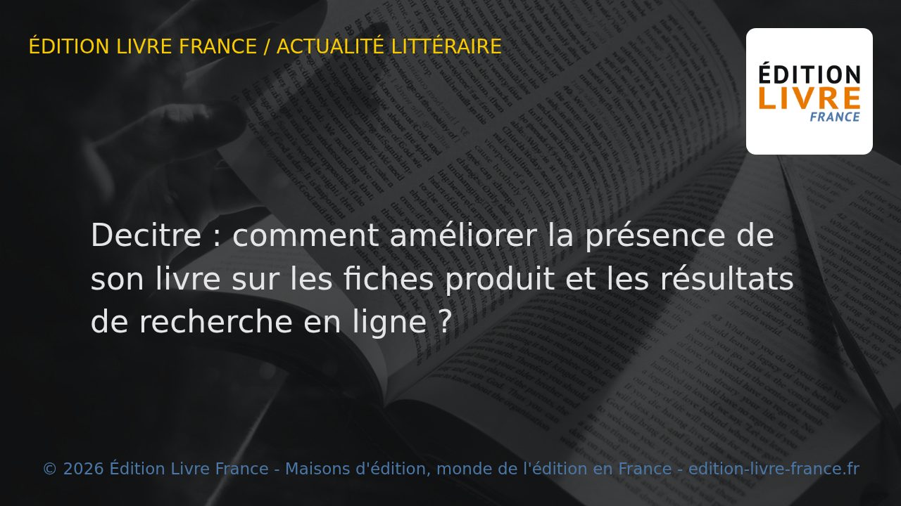Visuel de l'article