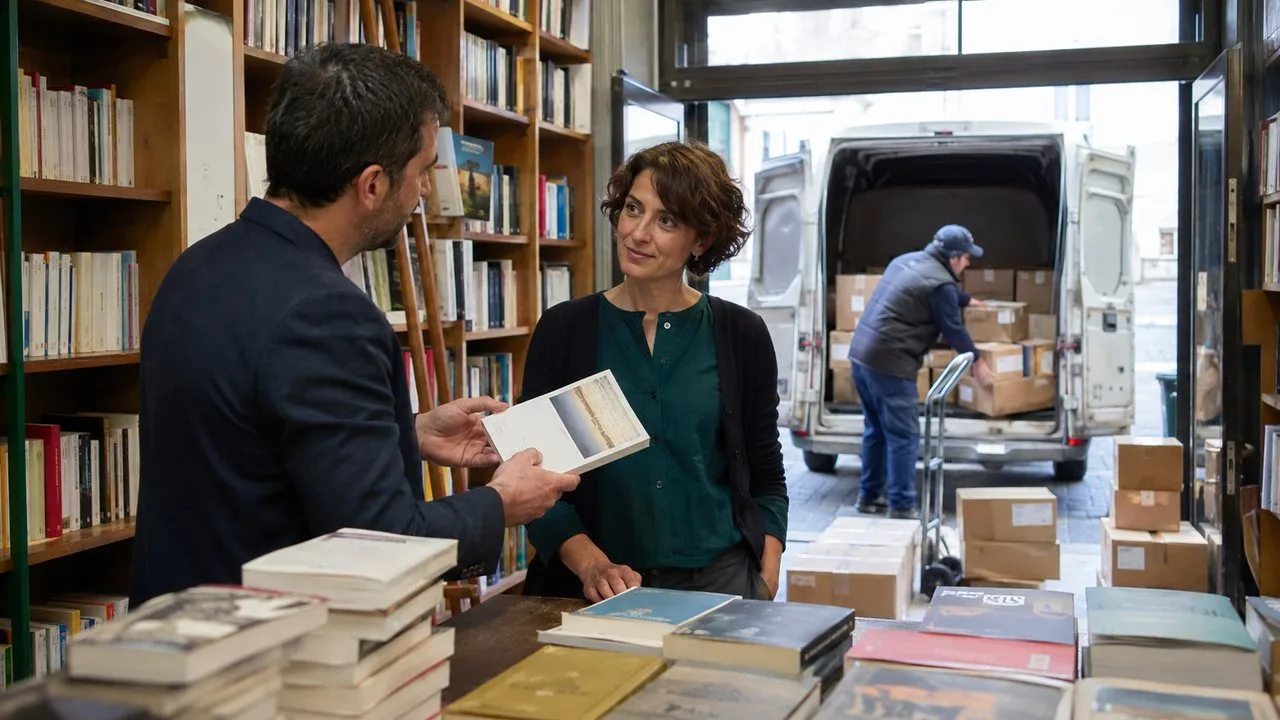 Illustration de l'article Diffusion et distribution : comprendre qui présente le livre et qui l'achemine aux libraires