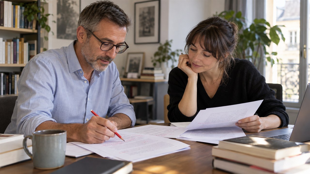 Illustration de l'article Éditions Vérone : correction professionnelle et dialogue avec l'auteur au service d'un livre abouti