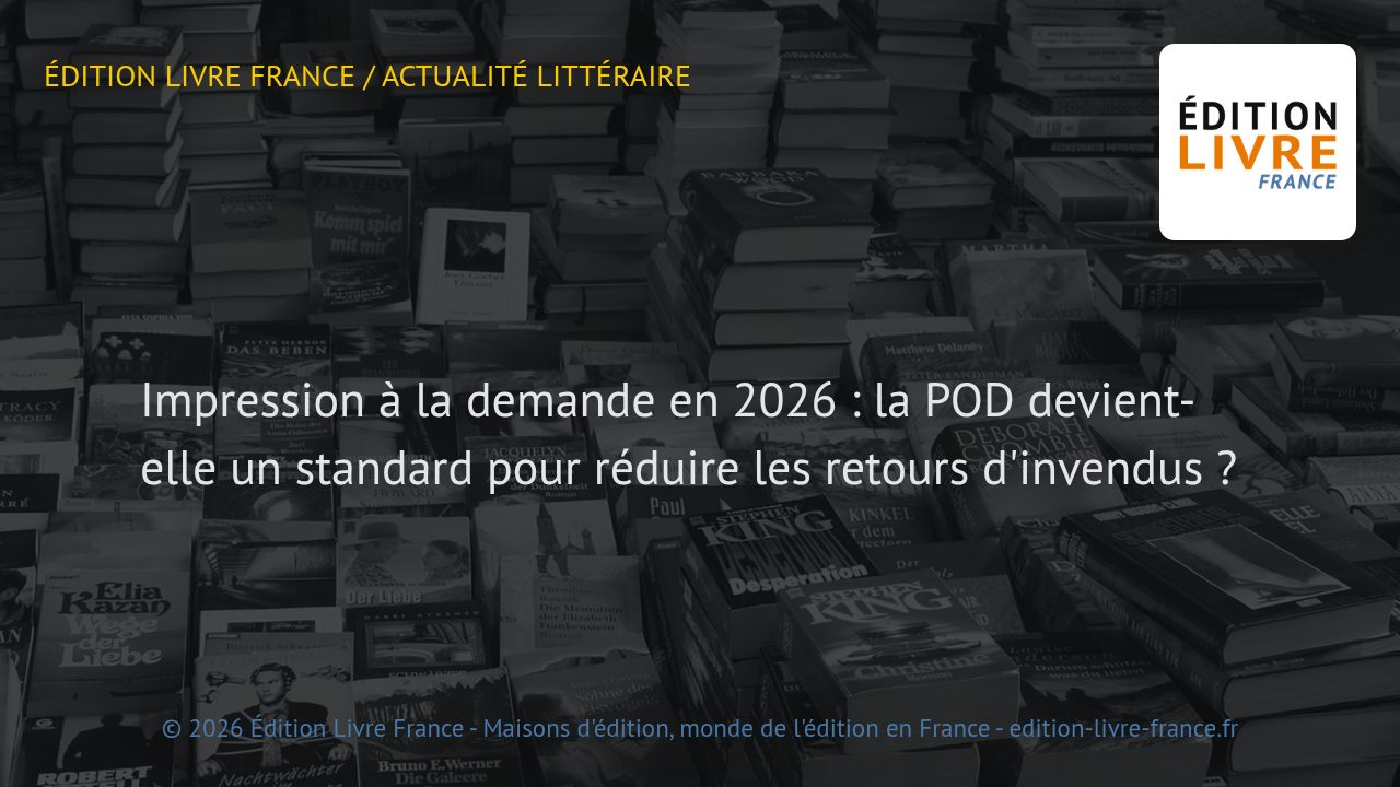 Visuel de l'article Impression à la demande en 2026 : la POD devient-elle un standard pour réduire les retours d'invendus ?