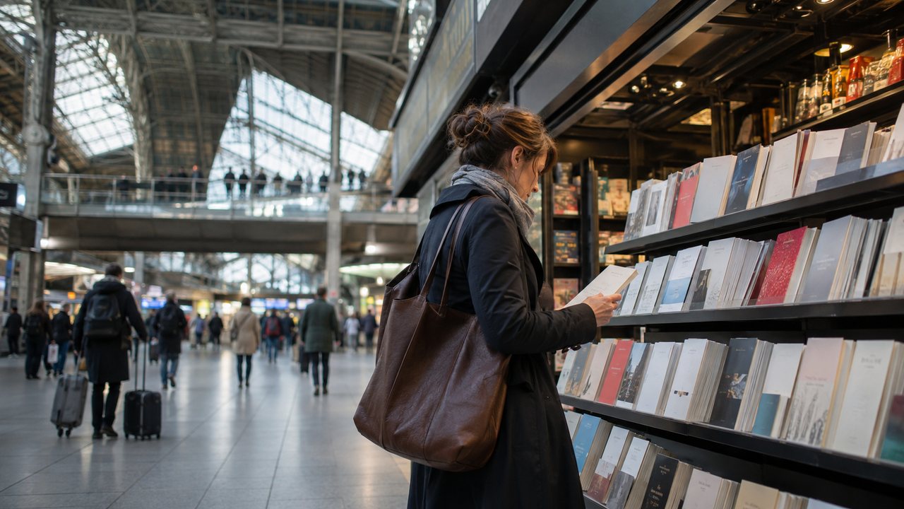 Illustration de l'article Les librairies de gares renforcent leurs sélections de romans courts pour les retours de vacances