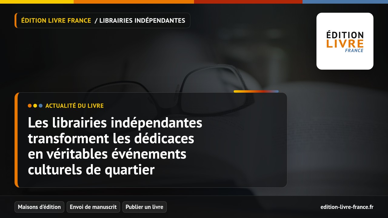 Illustration de l'article Les librairies indépendantes transforment les dédicaces en véritables événements culturels de quartier