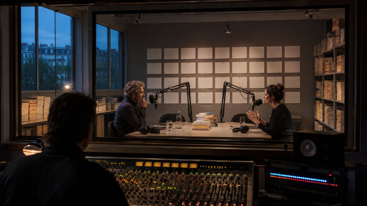Illustration de l'article Les podcasts littéraires enregistrent leurs épisodes de rentrée plusieurs semaines avant les sorties
