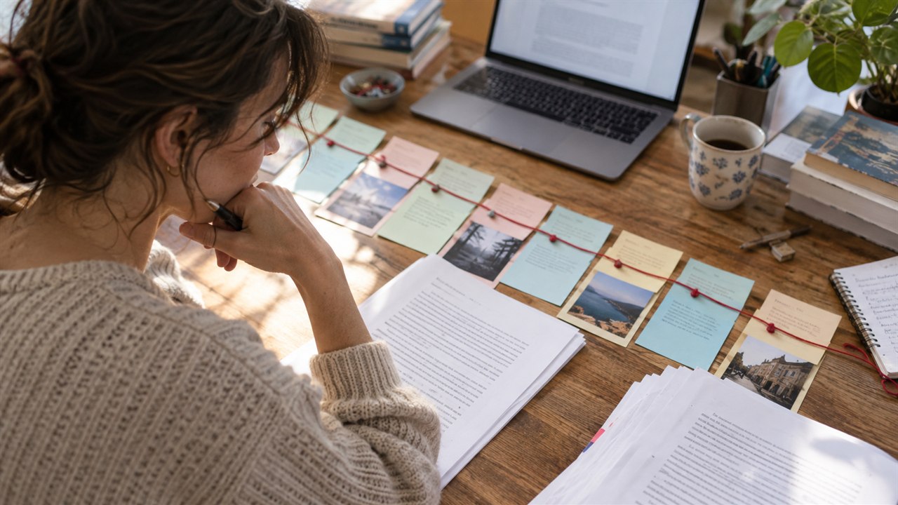 Illustration de l'article Manuscrit et intelligence artificielle : organiser une relecture de cohérence avant les soumissions de rentrée