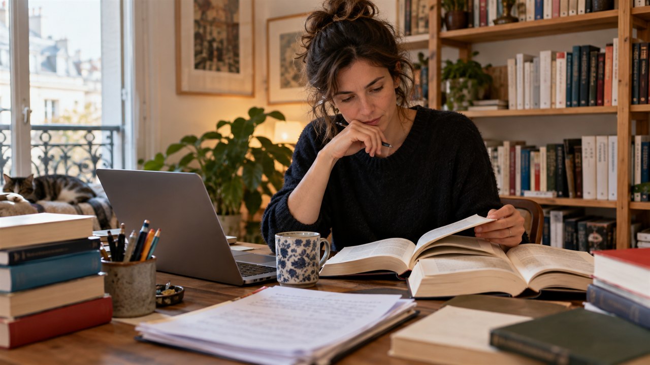 Illustration de l'article Traduction littéraire assistée par IA : qualité, relecture et budget au cœur d'un projet de publication internationale