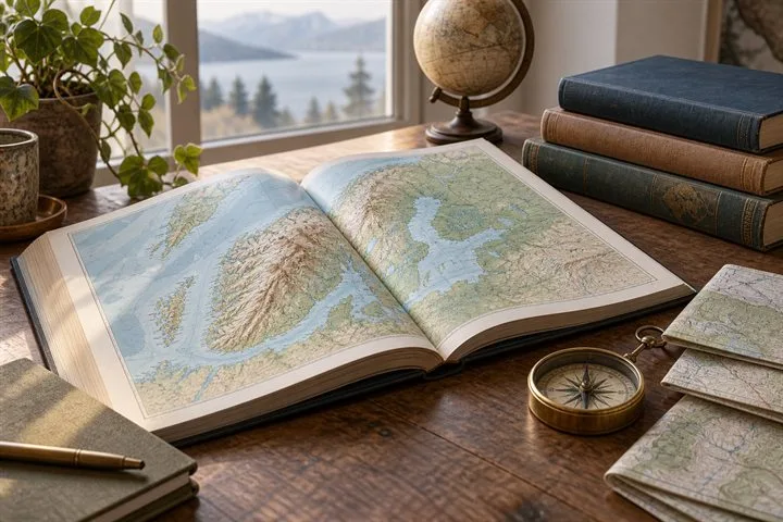 Univers éditorial de la catégorie « Cartes géographiques et atlas »