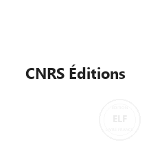 Maison d'édition CNRS Éditions