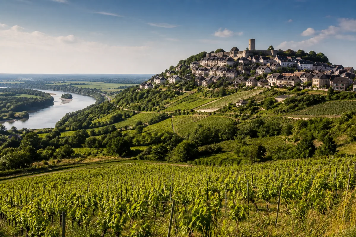 Paysage du departement Cher, illustration de l'edition de livres et des auteurs locaux