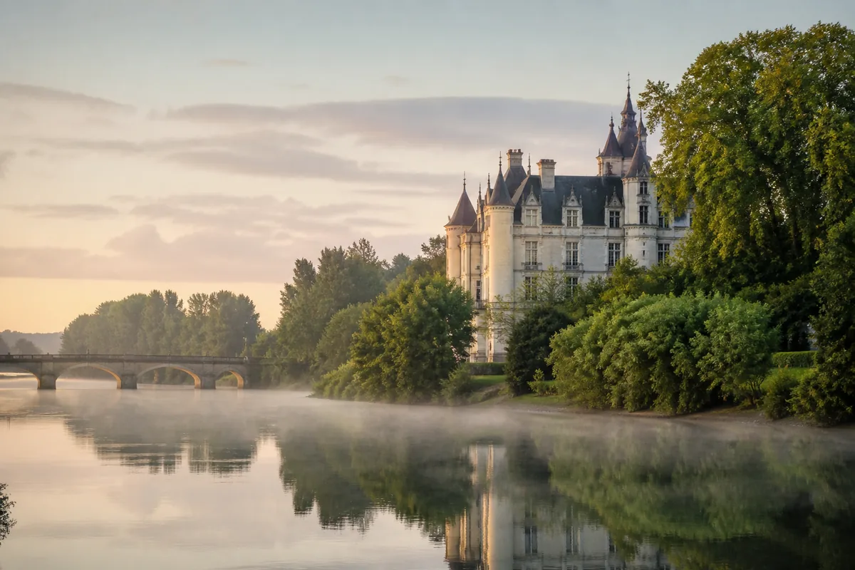 Paysage de la region Centre-Val de Loire, illustration de l'edition de livres et des auteurs locaux