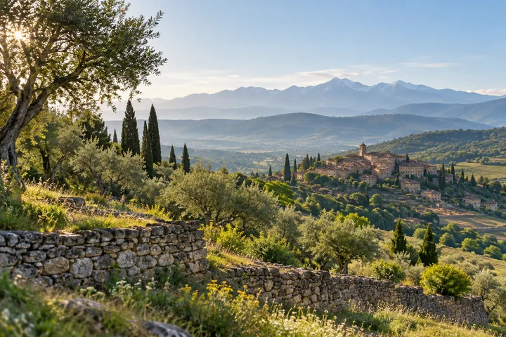 Paysage de la région Occitanie