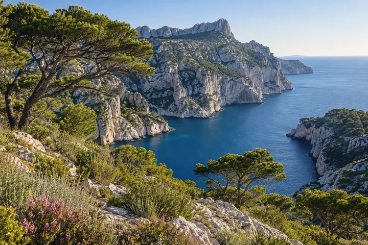 Paysage de la région Provence-Alpes-Côte d'Azur