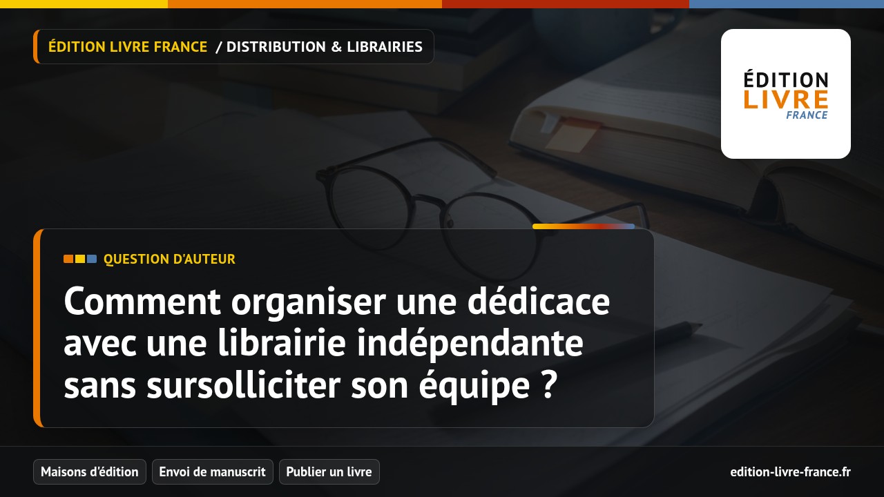 Visuel de l'article Comment organiser une dédicace avec une librairie indépendante sans sursolliciter son équipe ?