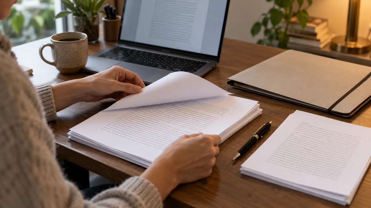 Visuel de l'article Comment préparer un dossier de manuscrit professionnel pour une maison d’édition ?
