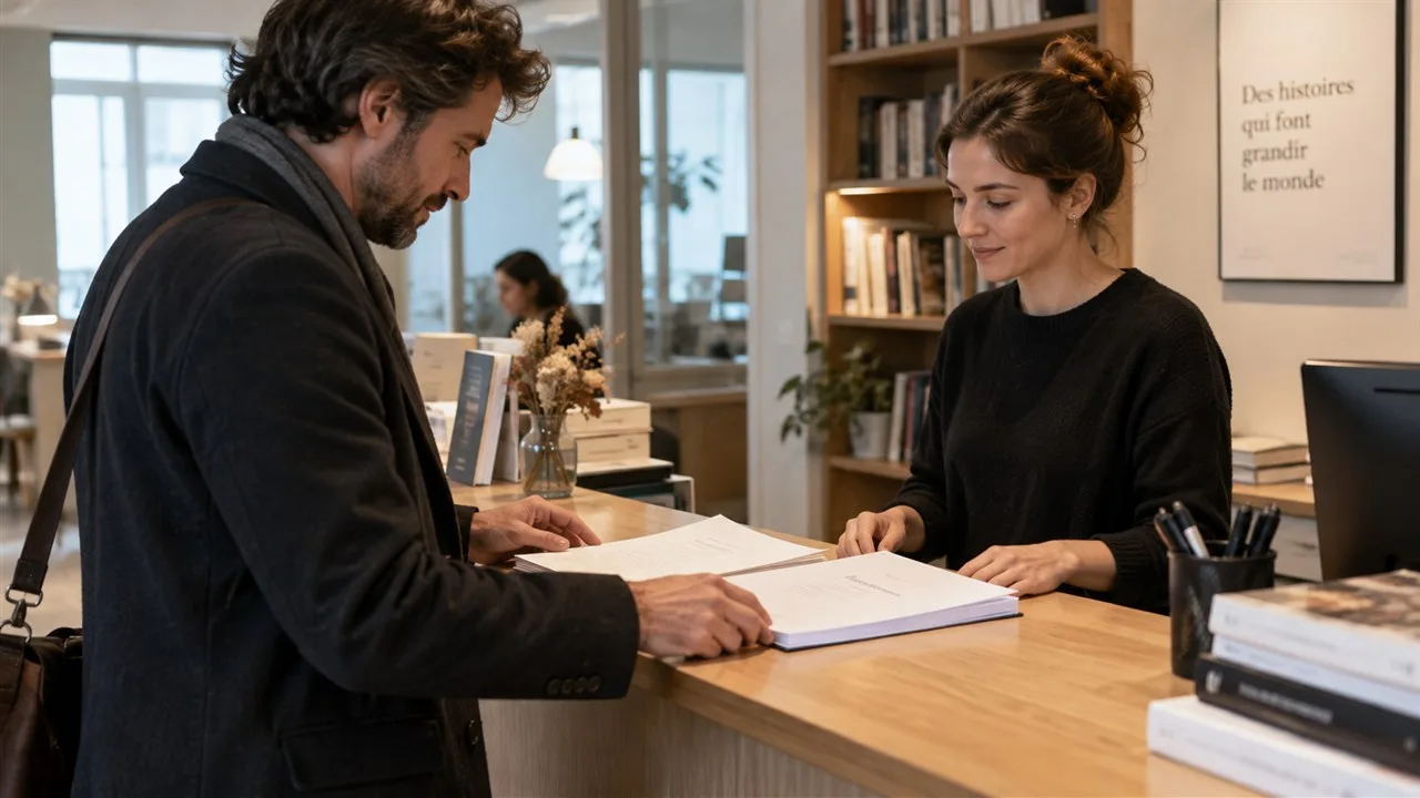 Illustration de la question Comment présenter un manuscrit à une maison d'édition ?