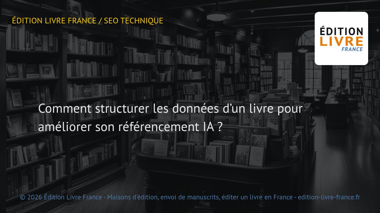 Visuel de l'article Comment structurer les données d’un livre pour améliorer son référencement IA ?
