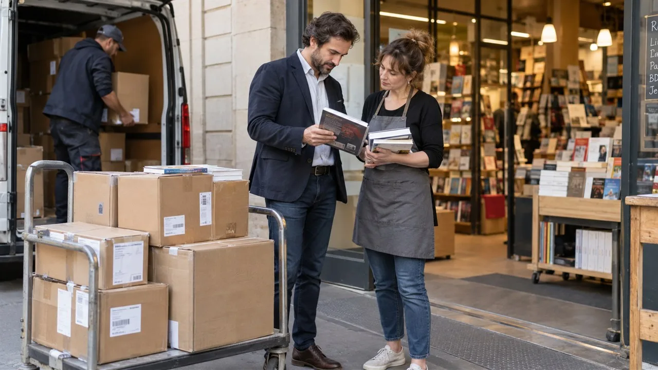 Illustration de la question Quelle différence entre diffusion et distribution du livre ?