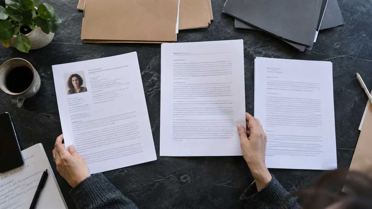 Illustration de la question Quelle différence entre une lettre d'accompagnement, une note d'intention et un synopsis ?