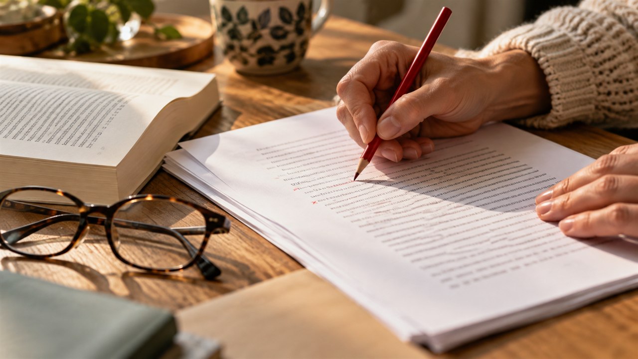 Illustration de la question Quels bénéfices un auteur peut-il attendre de la correction humaine proposée par les Éditions Baudelaire ?