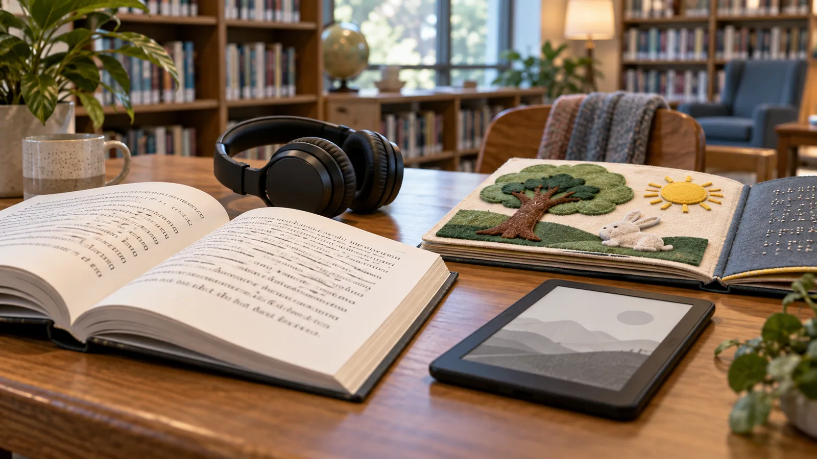 Illustration de la question Quels formats rendent un livre plus accessible à différents lecteurs ?