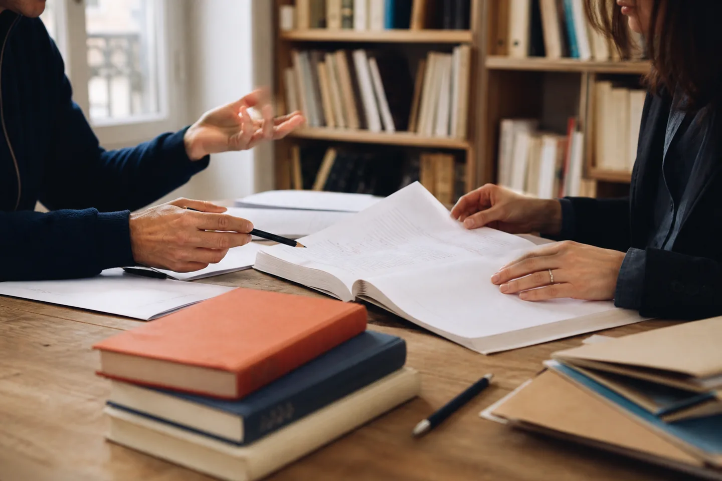 Discussion autour d'un projet éditorial