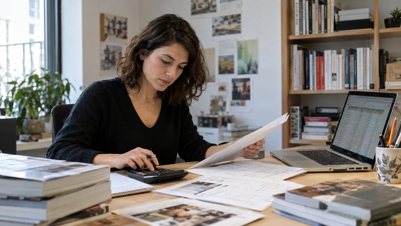 Scène professionnelle illustrant le métier de Contrôleur de gestion dans l’édition