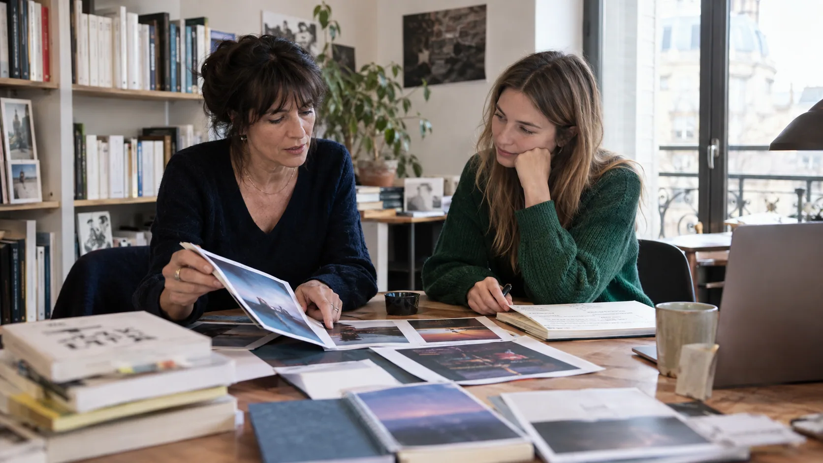 Scène professionnelle illustrant le métier de Éditeur / Éditrice