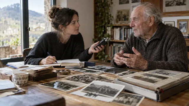 Photographie du travail autour de « Écrire un portrait documentaire »