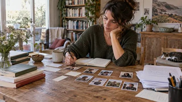 Photographie du travail autour de « Écrire une scène collective »