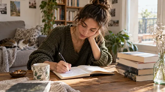 Photographie du travail autour de « Tenir un carnet de lecture »