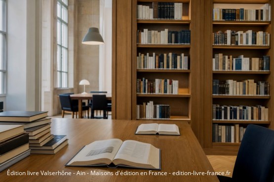 Édition de livre à Valserhône