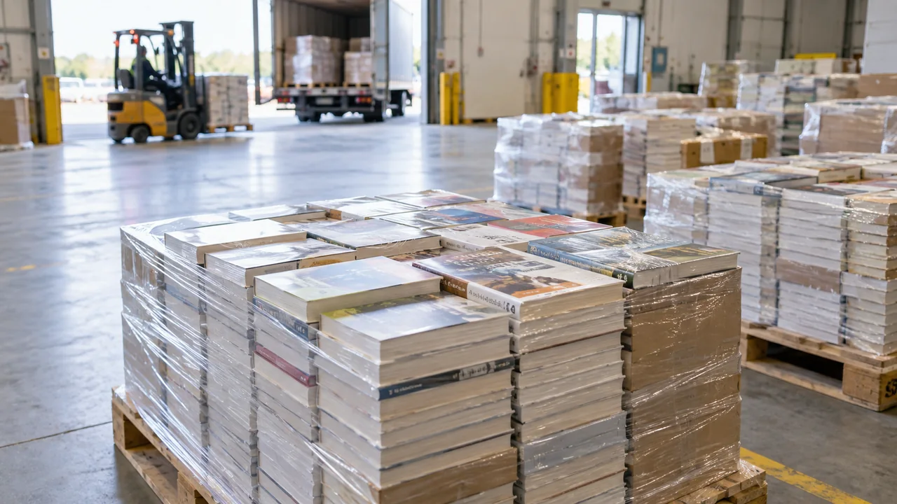 Scène éditoriale illustrant Préparer un livre imprimé — Mise à disposition