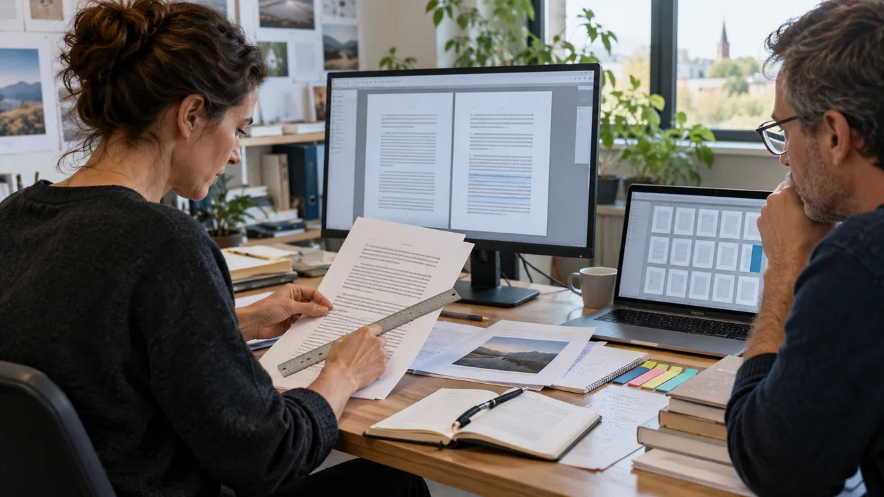 Illustration du travail : Contrôler le confort de lecture et les conséquences sur la fabrication.