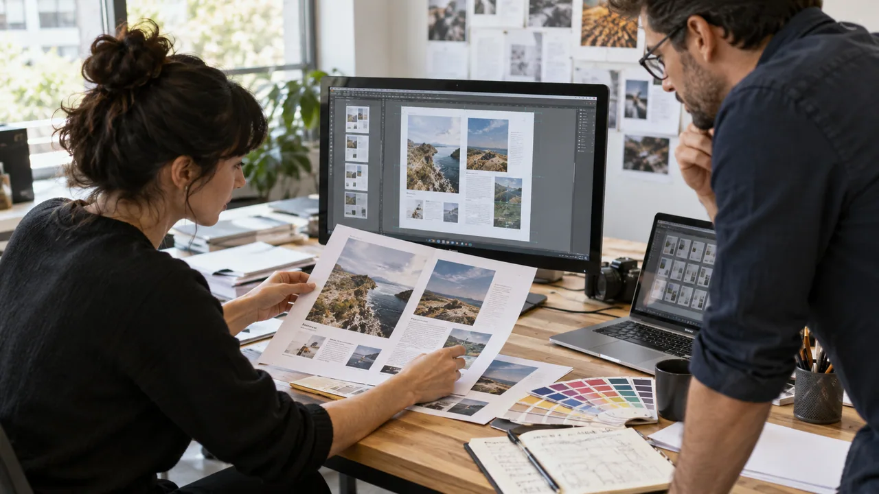 Illustration du travail : Démontrer la cohérence d'une maquette sur plusieurs types de pages.