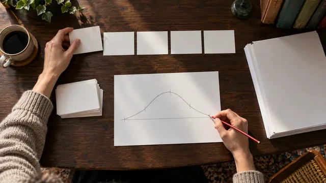 Cartes de scènes et courbe narrative utilisées pour construire un synopsis